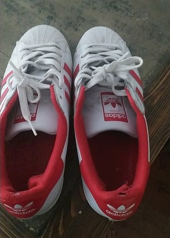 Kırmızı Adidas unisex Spor Ayakkabı