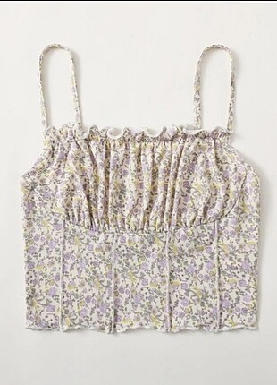 xs Beden Sheinside askılı crop