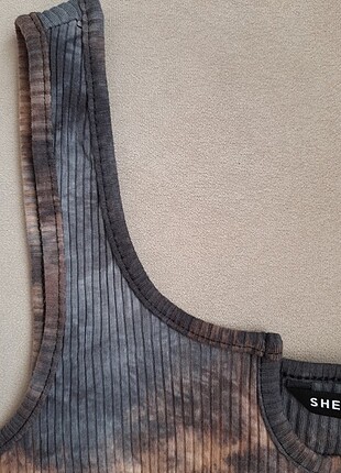 s Beden çeşitli Renk Sheinside askılı crop 