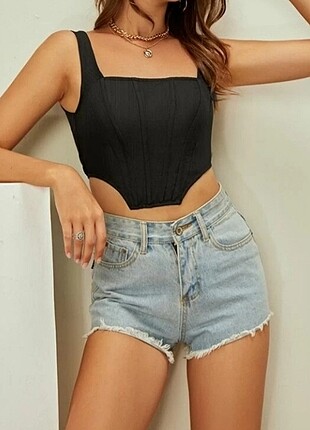 s Beden Sheinside korse crop 