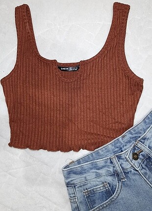 Sheinside askılı crop 