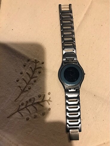 Beden Swatch lacivert- petrol mavisi digital saat