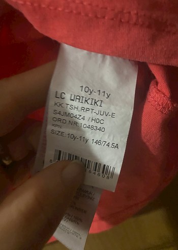 LC Waikiki Kırmızı Baskılı Biker Erkek Tişört