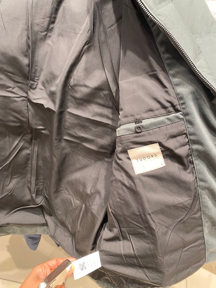 Yeşil kaz tüylü mont - Görsel 4