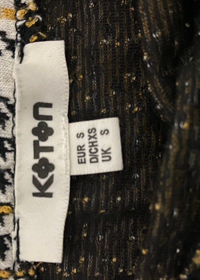 Koton s beden kısa etek - Görsel 3