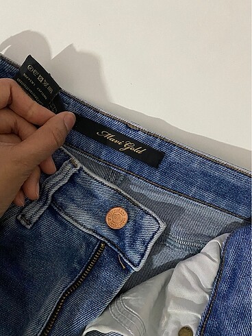 Mavi serenay kot pantolon - Görsel 4