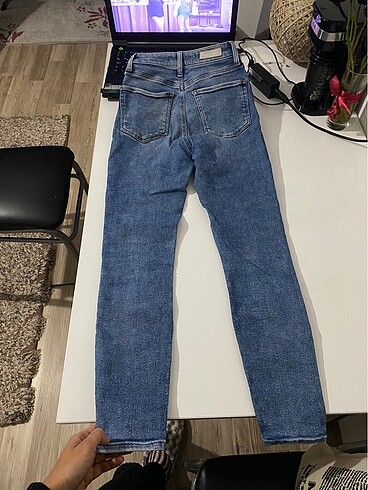 Mavi serenay kot pantolon - Görsel 3