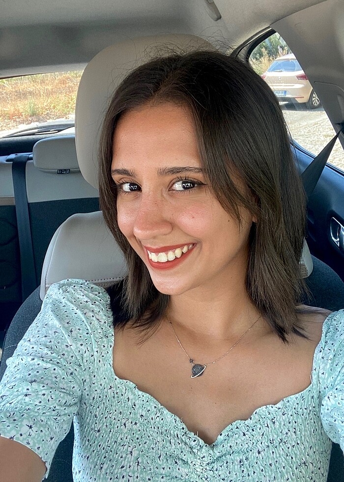 Yeşil kısa kollu bluz - Görsel 4