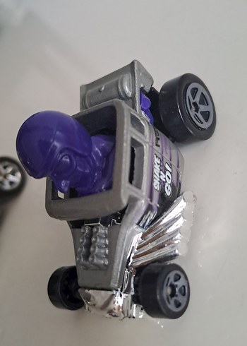 Mor ve Gri Mini Oyuncak Arabalar - Görsel 9