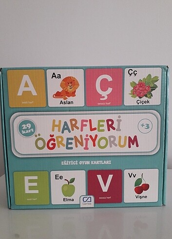 Harfleri Öğreniyorum ve zıt kavramlar