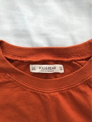 xs Beden pull&bear crop