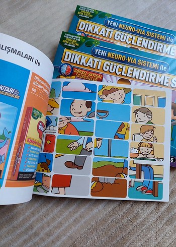  Beden Renk 4 Yaş Dikkat Güçlendirme Eğitim Seti