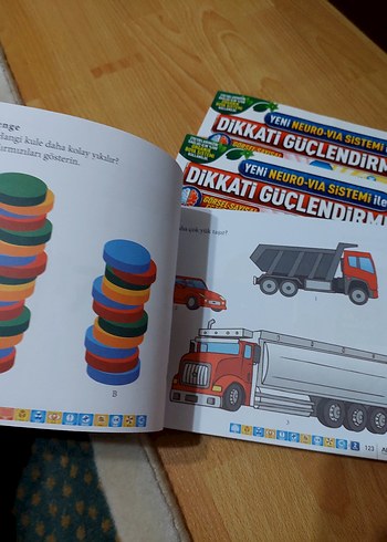  Beden 3 yaş dikkat güçlendirme seti