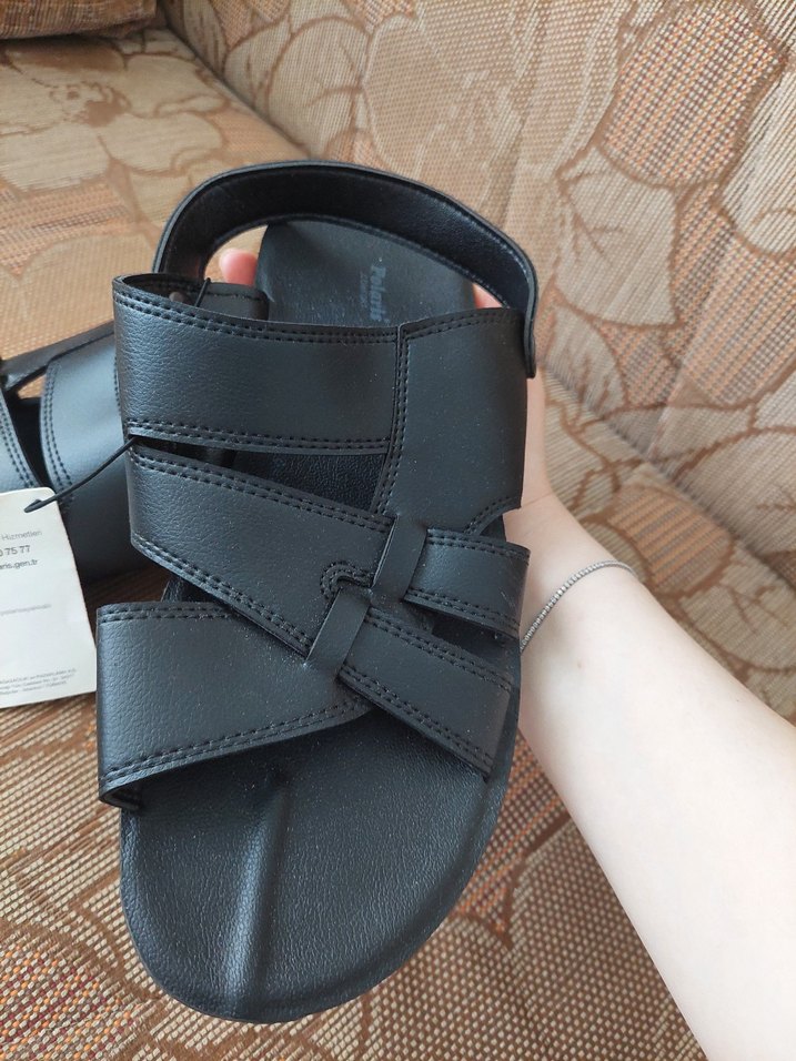 polaris etiketli erkek sandalet - Görsel 3