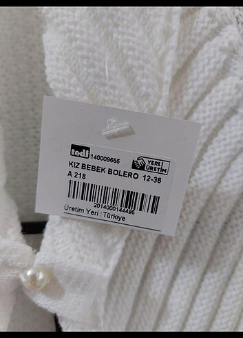 Beyaz bolero hirka - Görsel 3