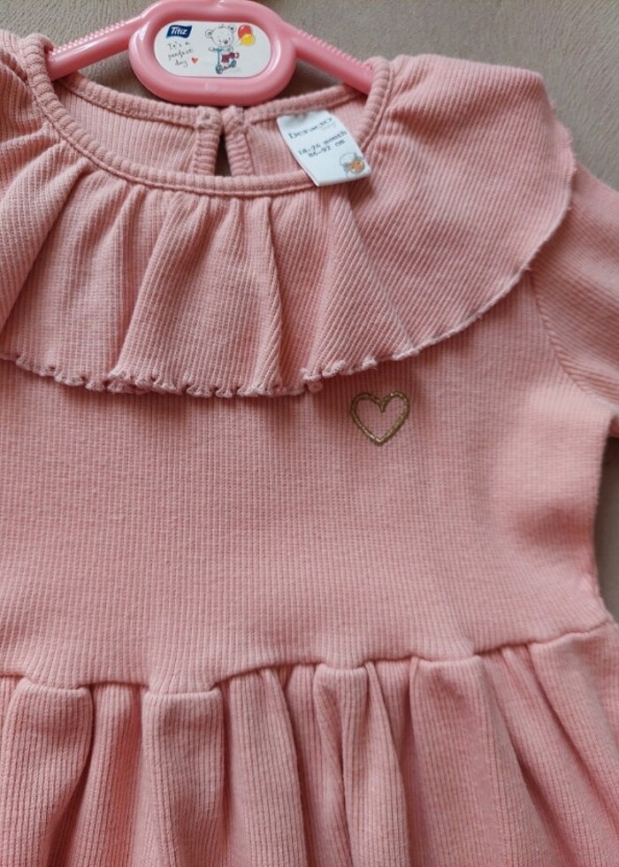 Defacto pembe elbise - Görsel 2