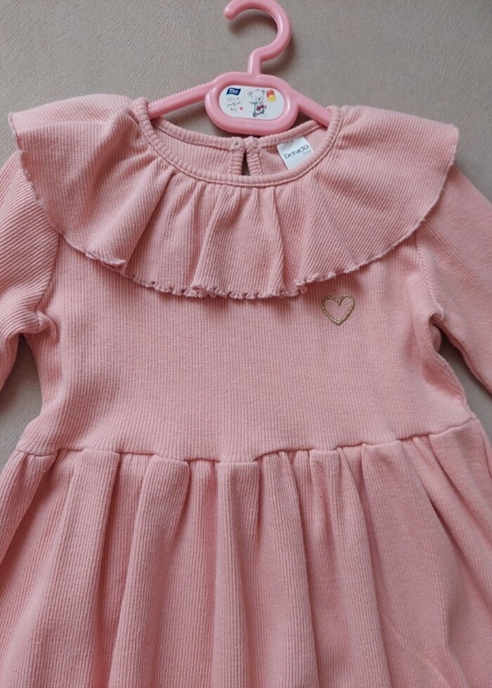 Defacto pembe elbise - Görsel 4