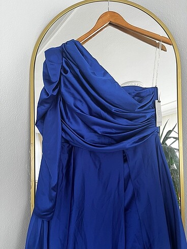 On Fashion Lacivert abiye