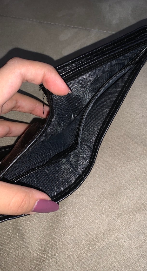 Siyah Erkek Cüzdanı BOSS Logolu - Görsel 3