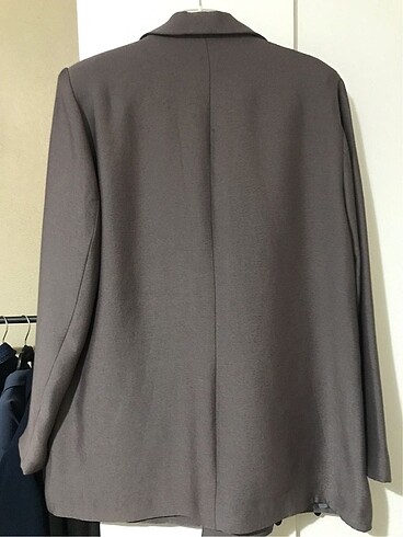 Trendyol & Milla Gri/Mor yansımalı blazer