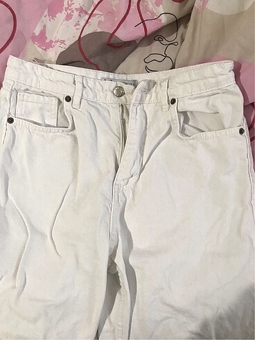 Diğer Beyaz Straight Jean