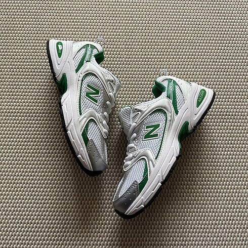 New Balance 530 White/Green Beyaz Ayakkabı