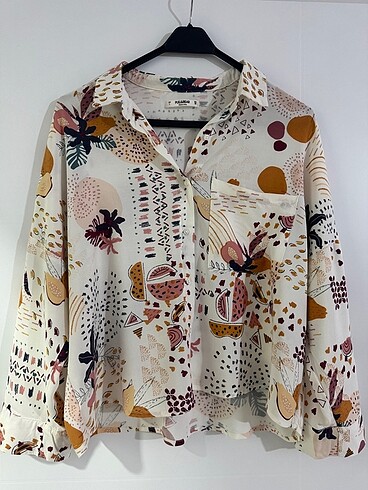 l Beden Pull and bear gömlek