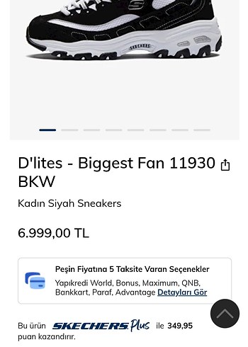 39 Beden siyah Renk Skechers Dlites spor ayakkabı
