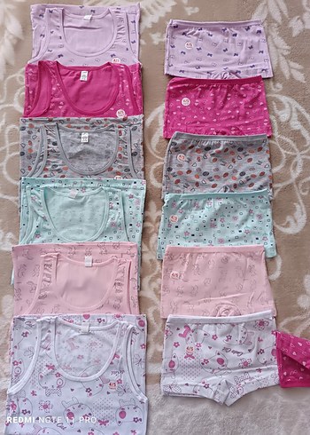 KIZ ÇOCUK ATLET VE BOXER TAKIM MODELLERİ