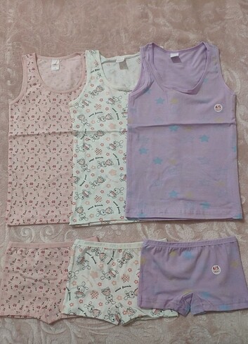 KIZ ÇOCUK ATLET VE BOXER TAKIM MODELLERİ 