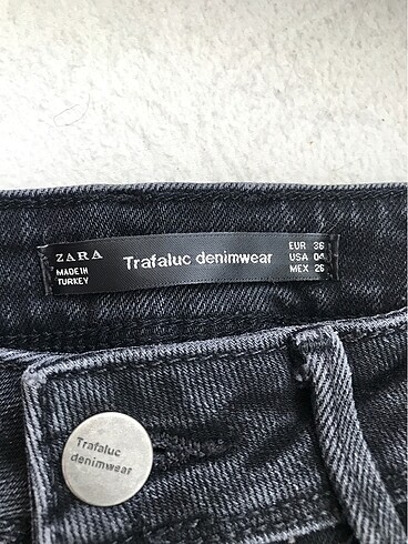 Zara bayan kot pantolon - Görsel 2