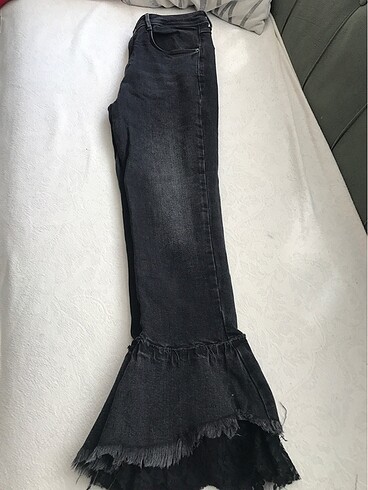 Zara bayan kot pantolon - Görsel 5