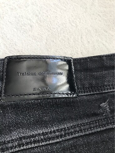 Zara bayan kot pantolon - Görsel 9