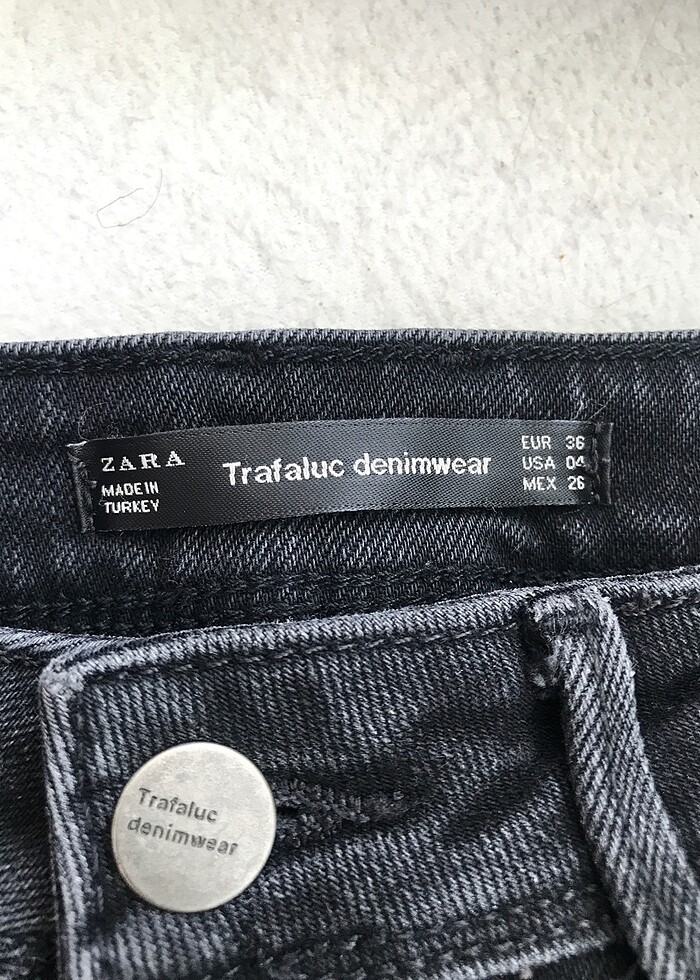 Zara bayan kot pantolon - Görsel 2