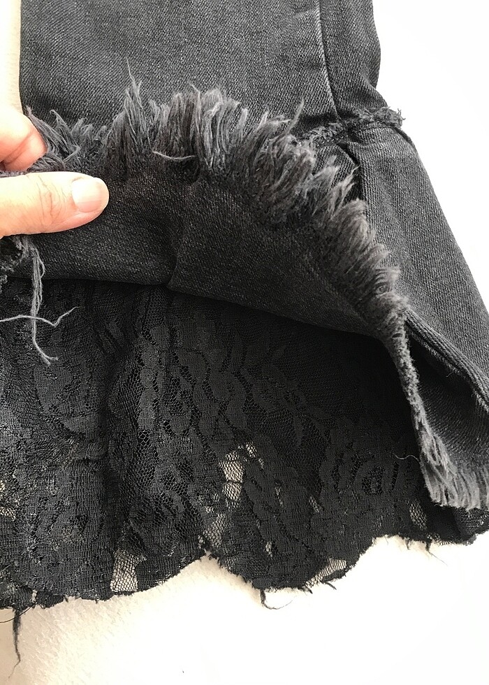 Zara bayan kot pantolon - Görsel 3