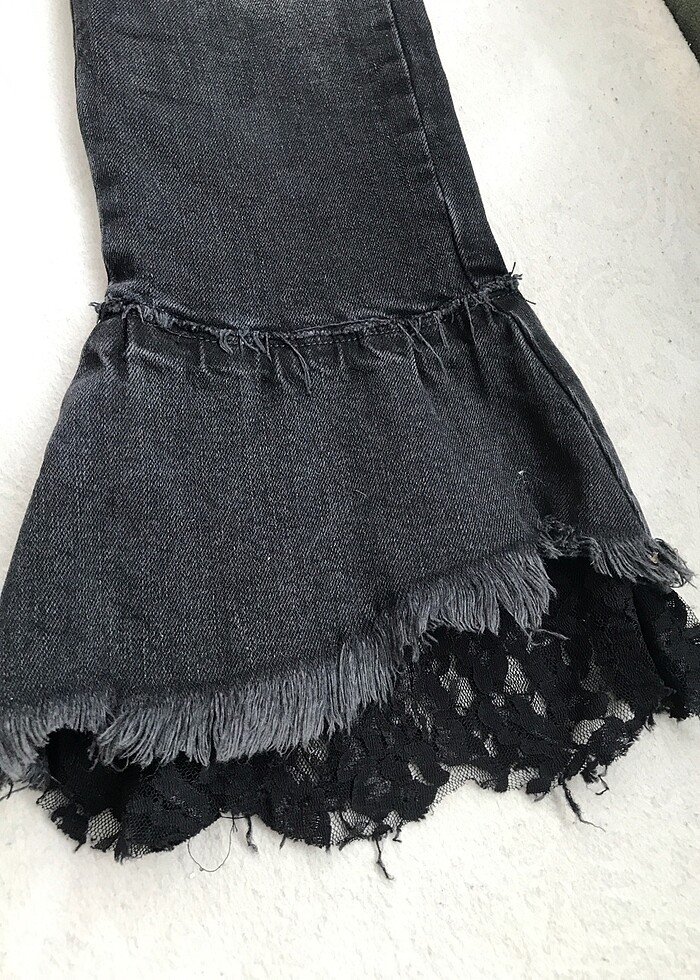 Zara bayan kot pantolon - Görsel 4