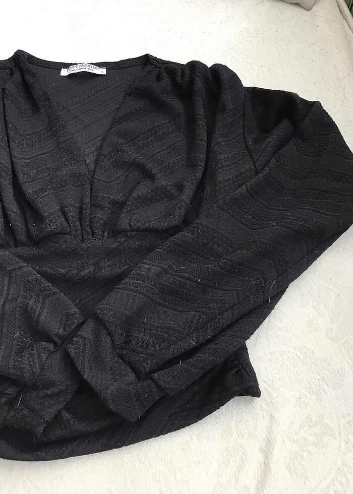 Krop bayan bluz - Görsel 4