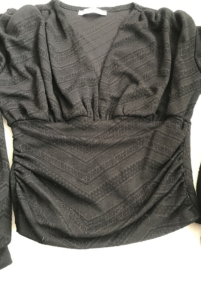 Krop bayan bluz - Görsel 3