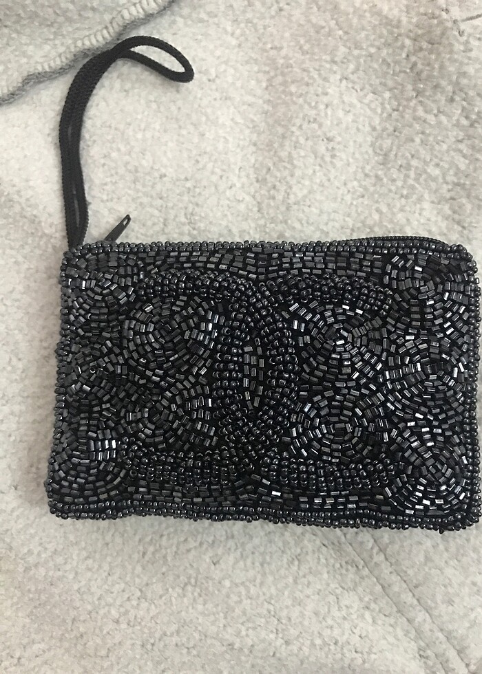 Elişi boncuk cüzdan - Görsel 2