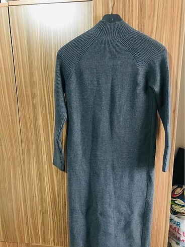 Triko uzun bayan elbisesi - Görsel 2