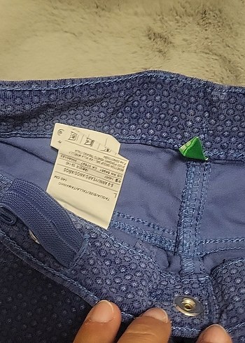 8 Yaş Beden mavi Renk kiz çocuk kışlık kalın pantolon