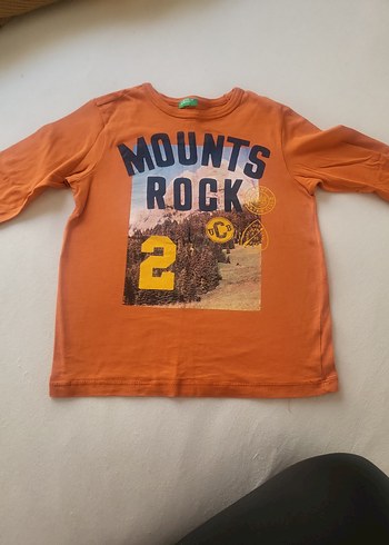 Erkek Çocuk Kahverengi Baskılı tshirt