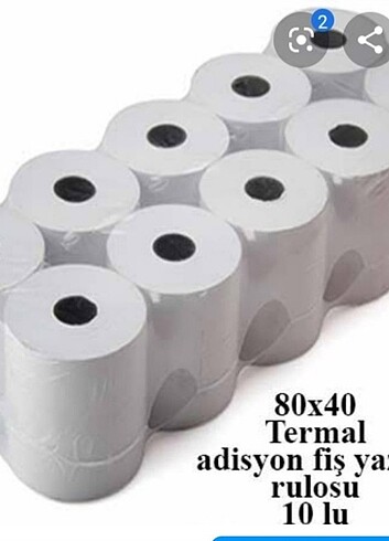 80×40 Termal rulo