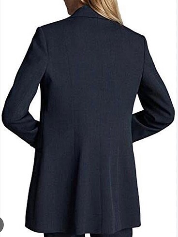 Massimo Dutti Massimo Dutti lacivert blazer ceket