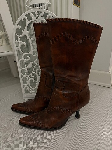 Nine West kahverengi bot
