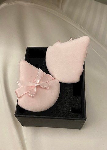 Pembe Makyaj Pudra Pufu - Görsel 2