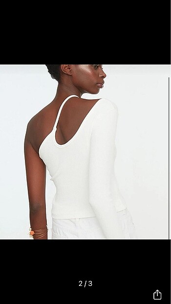 Trendyol & Milla Trendyolmilla beyaz crop