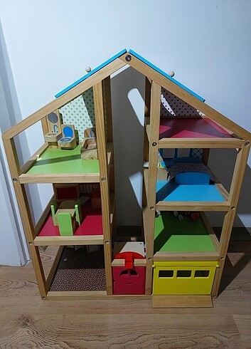 Melissa doug 12462 ahsap mobilyali ev