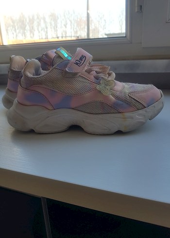 Mp Kız Çocuk Pembe Bağcıklı Sneaker - Görsel 2