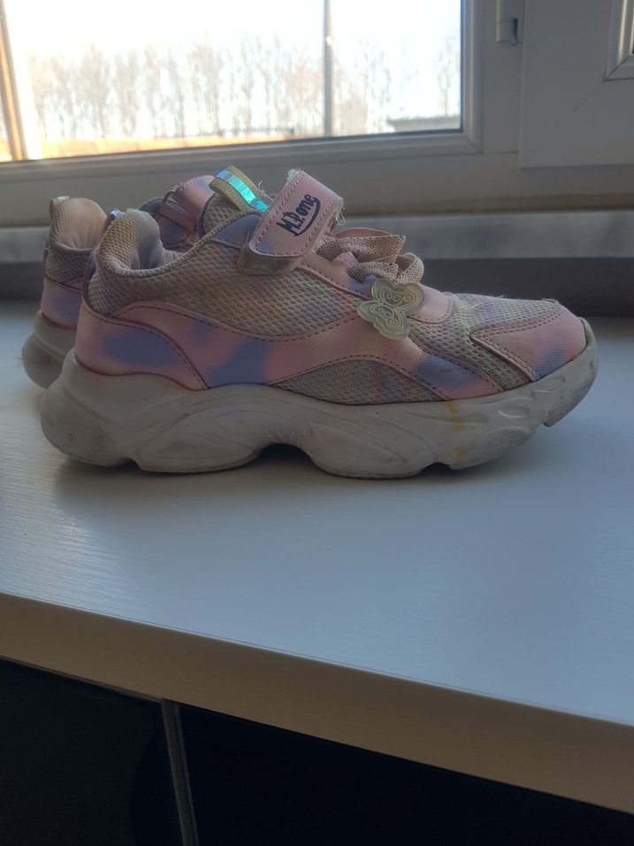 Mp Kız Çocuk Pembe Bağcıklı Sneaker - Görsel 2
